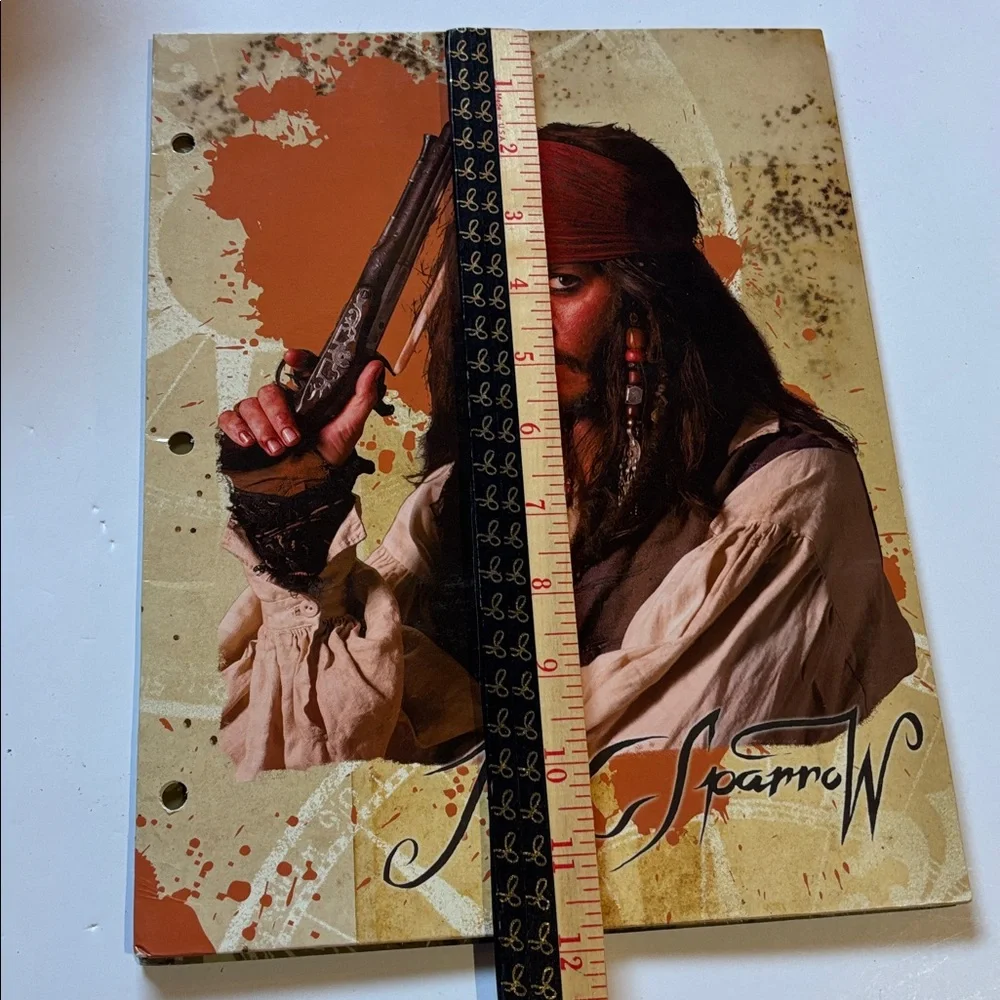 Pirates Of The Caribbean Pocket Folders Disney Curse Of The Black Pearl VTG